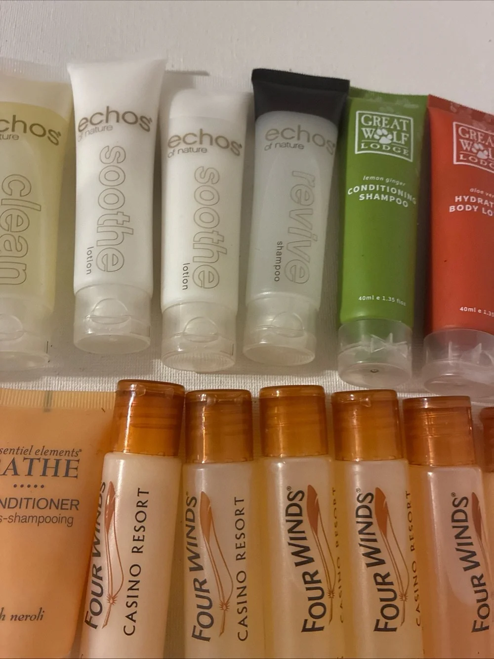 AVEDA Lemon Verbena Shampoo Conditioner Lotion Travel Bundle Toiletries 55 Piece